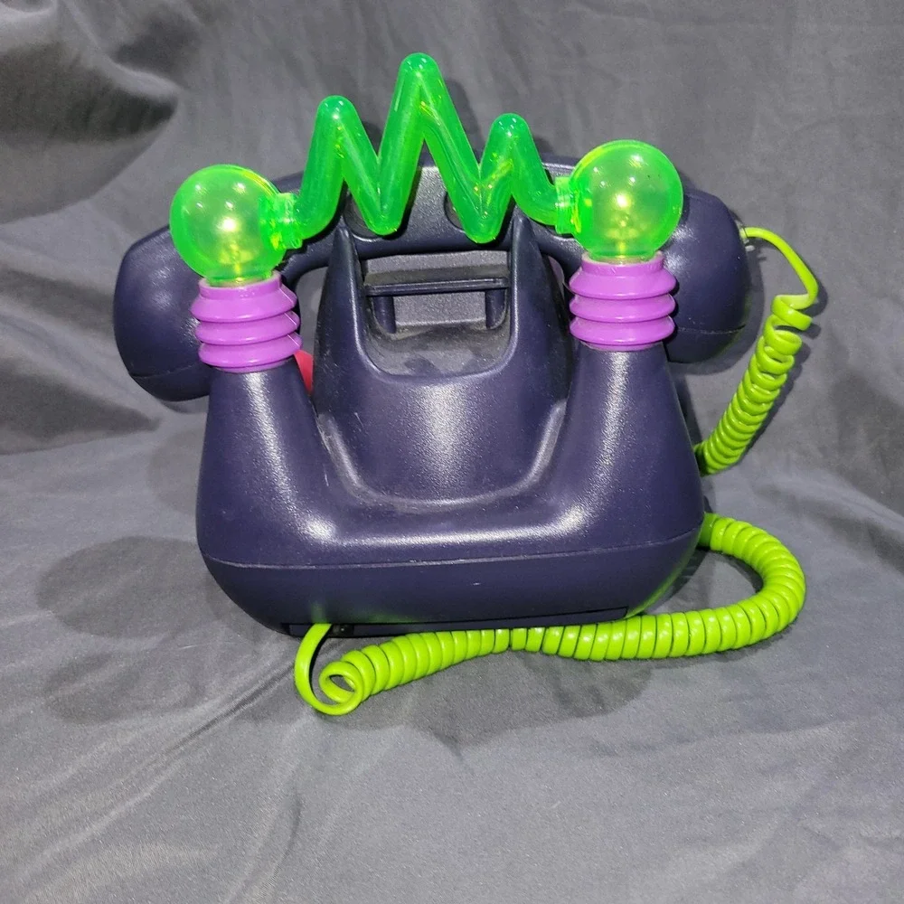 Vintage 1997 Nickolodeon Talk Blaster Phone From Japan used